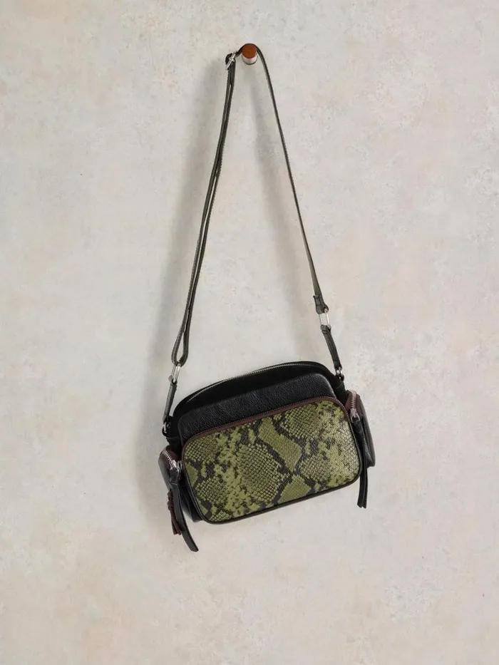 White Stuff BAGS and PURSES Lana Camera Bag Black Multi 8211 Women