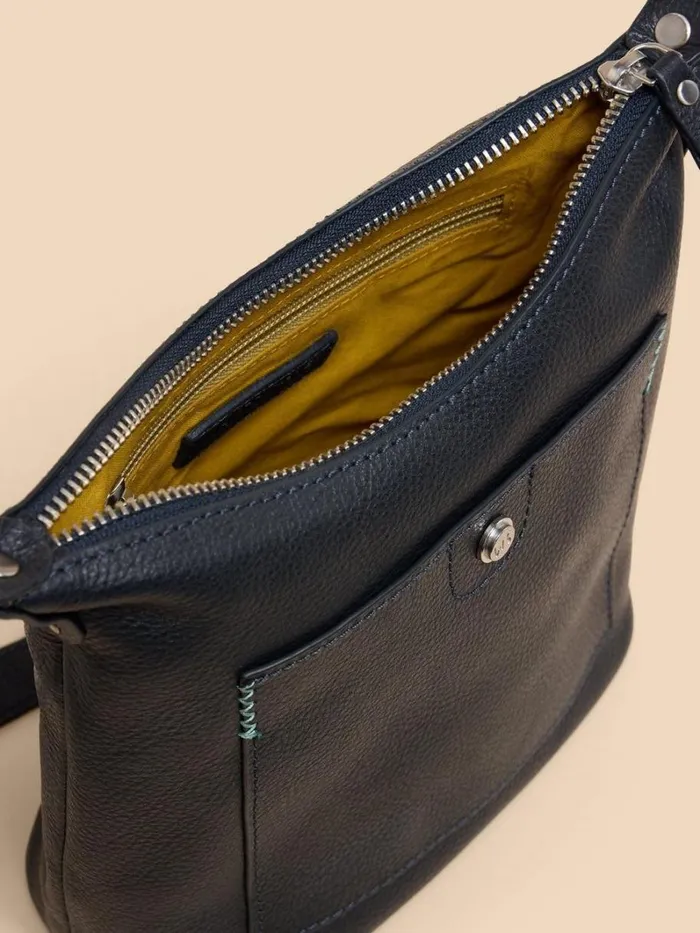 White Stuff BAGS and PURSES Mini Fern Leather Crossbody Dark Navy 8211 Women White Stuff BAGS and PURSES Mini Fern Leather Crossbody Dark Navy 8211 Women