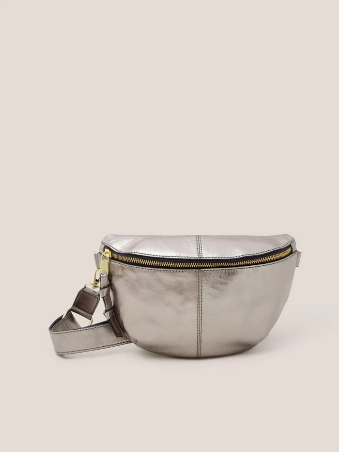 White Stuff BAGS and PURSES Sebby Mini Leather Sling Bag Gold Tone Metallic 8211 Women White Stuff BAGS and PURSES Sebby Mini Leather Sling Bag Gold Tone Metallic 8211 Women