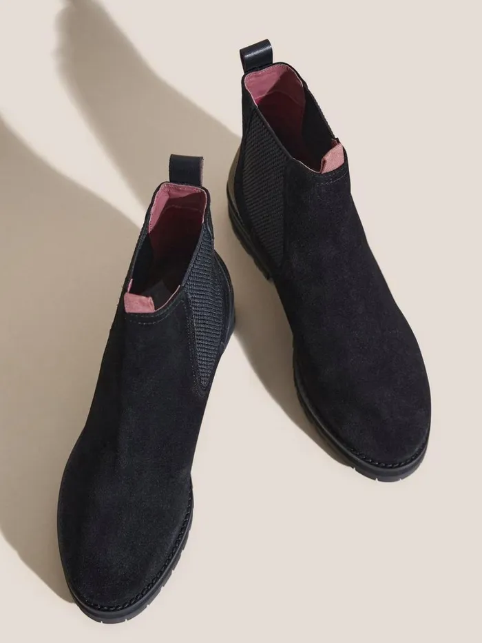 White Stuff BOOTS Esme Chunky Leather Chelsea Boot Pure Black 8211 Women White Stuff BOOTS Esme Chunky Leather Chelsea Boot Pure Black 8211 Women