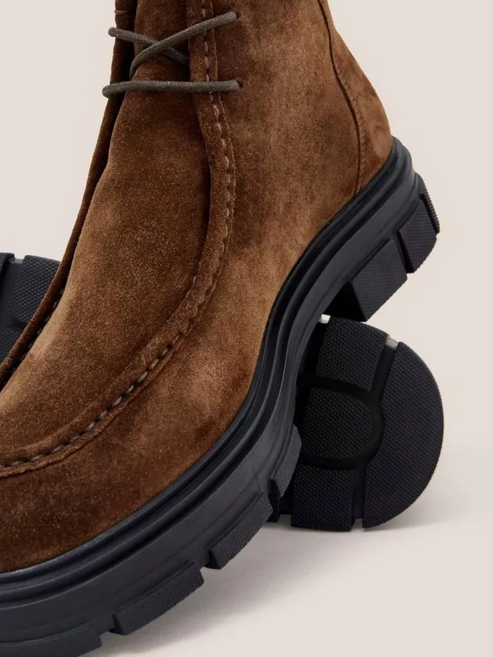 White Stuff BOOTS Suede Wallaby Boot Dark Brown 8211 Men White Stuff BOOTS Suede Wallaby Boot Dark Brown 8211 Men