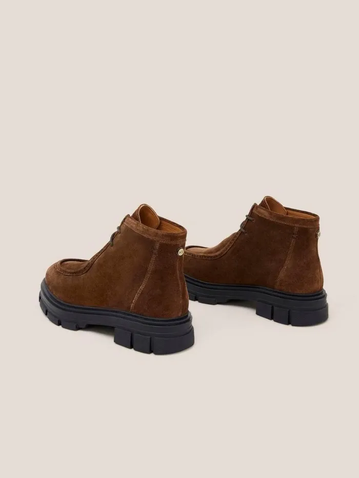 White Stuff BOOTS Suede Wallaby Boot Dark Brown 8211 Men White Stuff BOOTS Suede Wallaby Boot Dark Brown 8211 Men