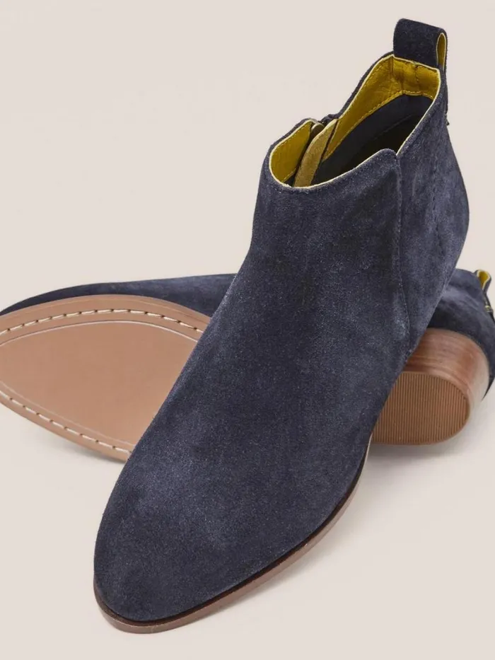White Stuff BOOTS Suede Willow Ankle Boot Dark Navy 8211 Women White Stuff BOOTS Suede Willow Ankle Boot Dark Navy 8211 Women