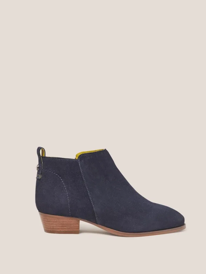 White Stuff BOOTS Suede Willow Ankle Boot Dark Navy 8211 Women White Stuff BOOTS Suede Willow Ankle Boot Dark Navy 8211 Women