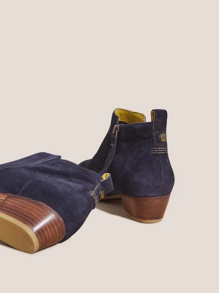 White Stuff BOOTS Willow Ankle Boot Dark Navy 8211 Women White Stuff BOOTS Willow Ankle Boot Dark Navy 8211 Women