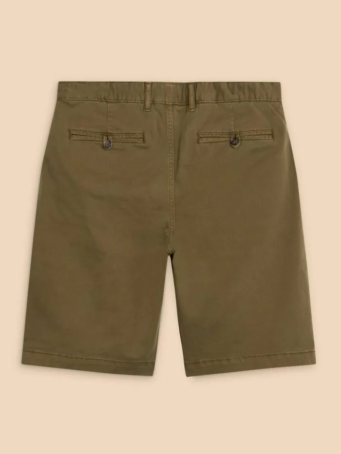 White Stuff CHINOS Sutton Organic Chino Short Dark Green 8211 Men White Stuff CHINOS Sutton Organic Chino Short Dark Green 8211 Men