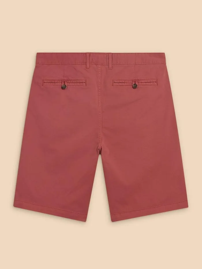 White Stuff CHINOS Sutton Organic Chino Short Deep Pink 8211 Men White Stuff CHINOS Sutton Organic Chino Short Deep Pink 8211 Men