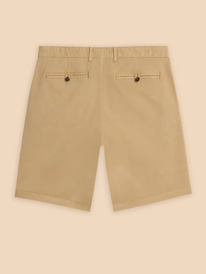 White Stuff CHINOS Sutton Organic Chino Short Light Natural 8211 Men White Stuff CHINOS Sutton Organic Chino Short Light Natural 8211 Men
