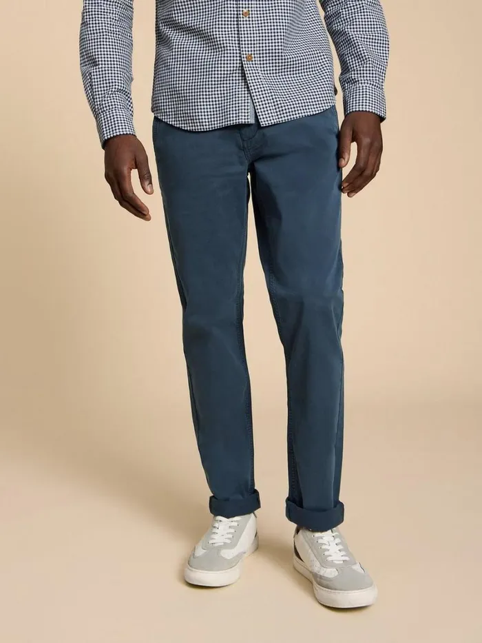 White Stuff CHINOS Sutton Organic Chino Trouser Dark Navy 8211 Men