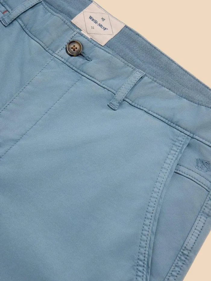 White Stuff CHINOS Sutton Organic Chino Trouser Mid Blue 8211 Men White Stuff CHINOS Sutton Organic Chino Trouser Mid Blue 8211 Men