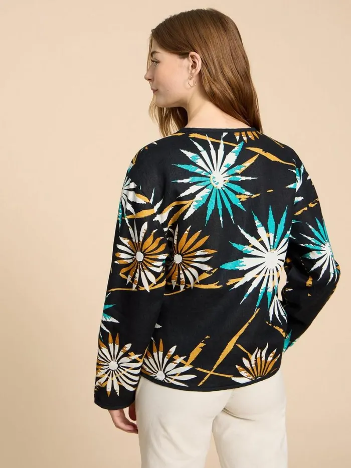White Stuff COATS and JACKETS Adele Reversible Linen Jacket Black Print 8211 Women White Stuff COATS and JACKETS Adele Reversible Linen Jacket Black Print 8211 Women