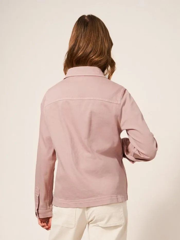 White Stuff COATS and JACKETS Carrie Regular Fit Denim Jacket Mid Pink 8211 Women White Stuff COATS and JACKETS Carrie Regular Fit Denim Jacket Mid Pink 8211 Women