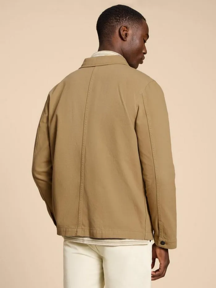 White Stuff COATS and JACKETS Clayton Workwear Jacket Light Natural 8211 Men White Stuff COATS and JACKETS Clayton Workwear Jacket Light Natural 8211 Men