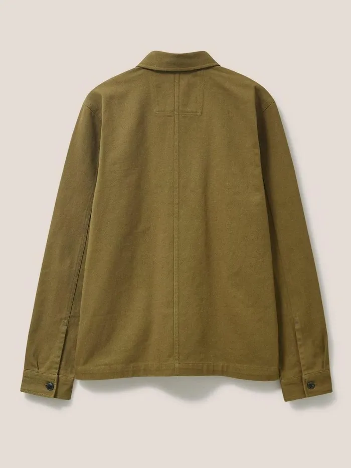 White Stuff COATS and JACKETS Fabien Chore Jacket Deep Green 8211 Men White Stuff COATS and JACKETS Fabien Chore Jacket Deep Green 8211 Men