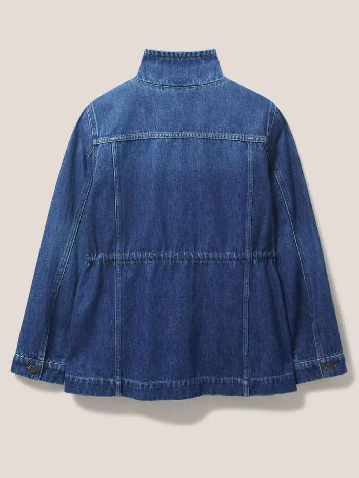 White Stuff COATS and JACKETS Leighton Denim Jacket Dk Denim 8211 Women White Stuff COATS and JACKETS Leighton Denim Jacket Dk Denim 8211 Women