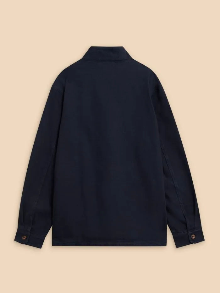 White Stuff COATS and JACKETS McCarthy Funnel Neck Dark Navy 8211 Men White Stuff COATS and JACKETS McCarthy Funnel Neck Dark Navy 8211 Men