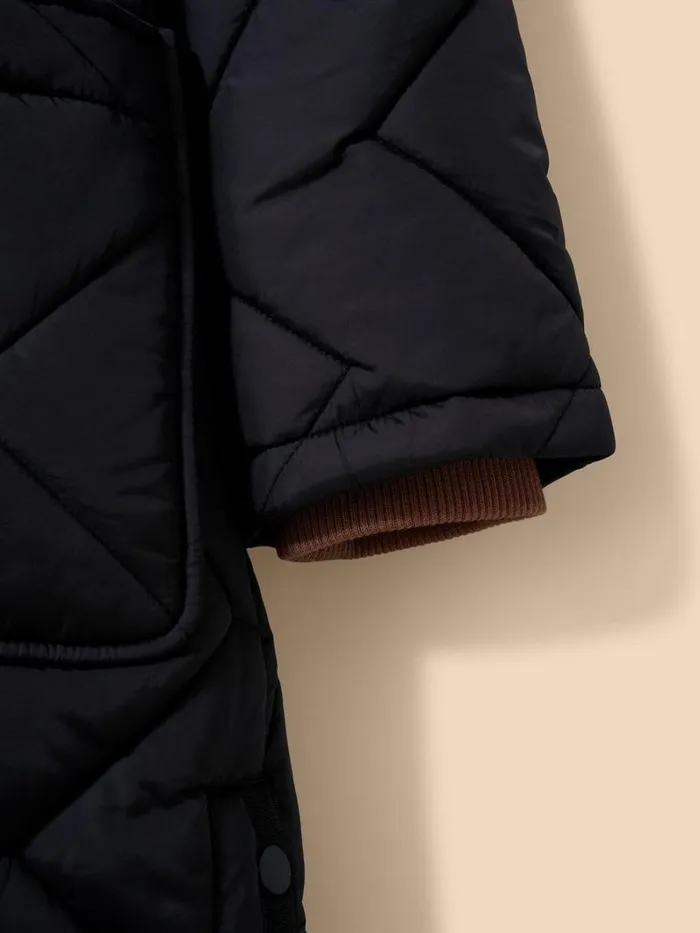 White Stuff COATS and JACKETS Sloane Padded Coat Pure Black 8211 Women White Stuff COATS and JACKETS Sloane Padded Coat Pure Black 8211 Women