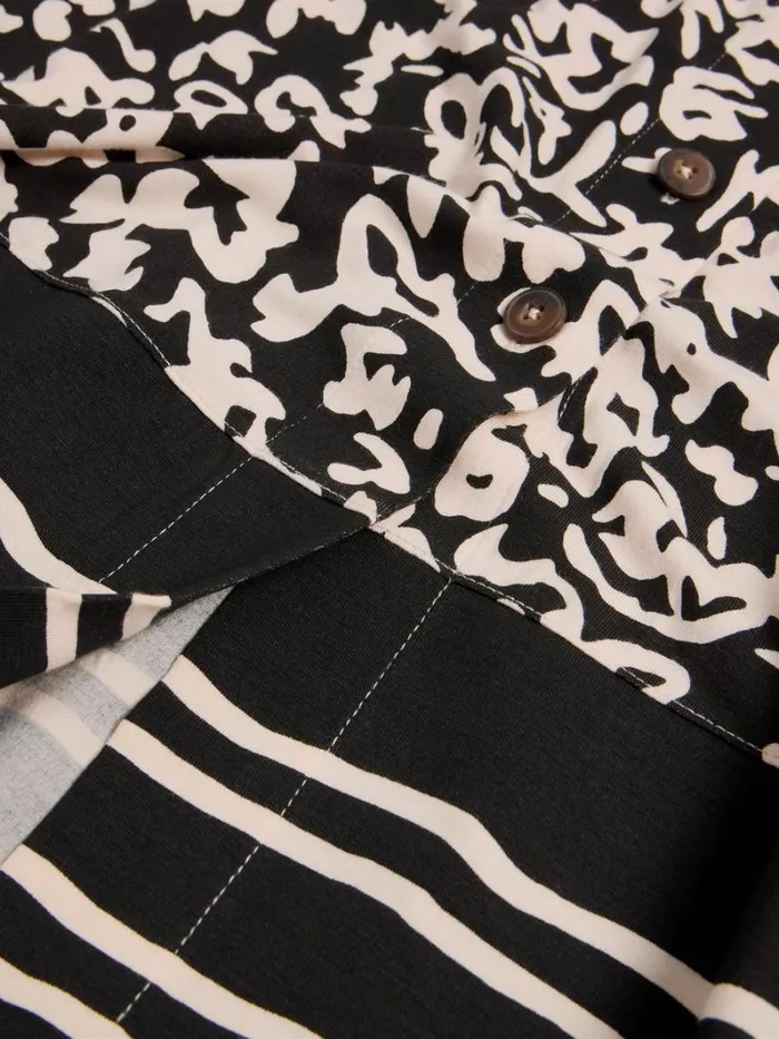 White Stuff DRESSES Amelia Jersey Dress Black Print 8211 Women White Stuff DRESSES Amelia Jersey Dress Black Print 8211 Women