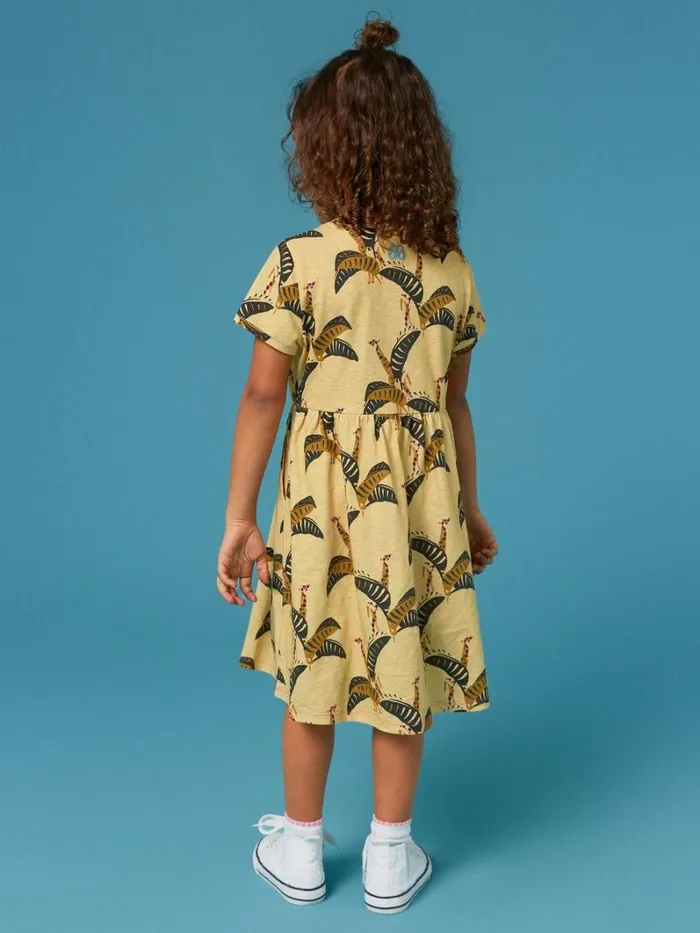 White Stuff DRESSES and SKIRTS Casey Printed SS Dress Yellow Multi 8211 Kids White Stuff DRESSES and SKIRTS Casey Printed SS Dress Yellow Multi 8211 Kids