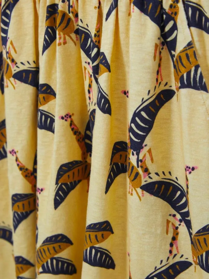 White Stuff DRESSES and SKIRTS Casey Printed SS Dress Yellow Multi 8211 Kids White Stuff DRESSES and SKIRTS Casey Printed SS Dress Yellow Multi 8211 Kids