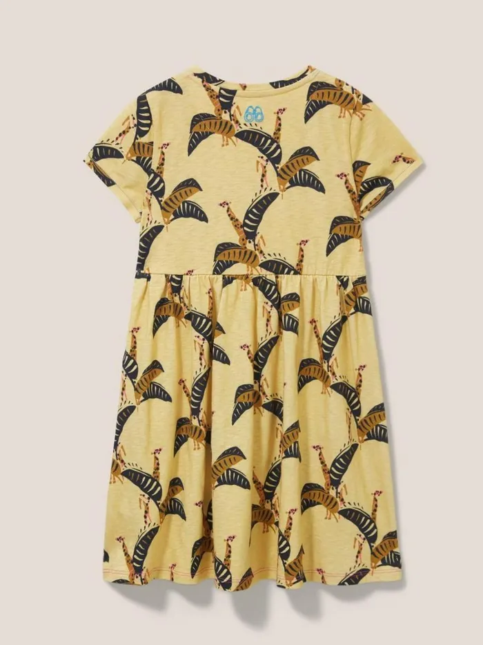 White Stuff DRESSES and SKIRTS Casey Printed SS Dress Yellow Multi 8211 Kids White Stuff DRESSES and SKIRTS Casey Printed SS Dress Yellow Multi 8211 Kids