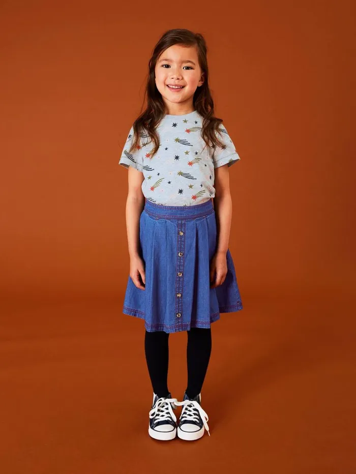 White Stuff DRESSES and SKIRTS Nora Denim Skirt Mid Denim 8211 Kids White Stuff DRESSES and SKIRTS Nora Denim Skirt Mid Denim 8211 Kids