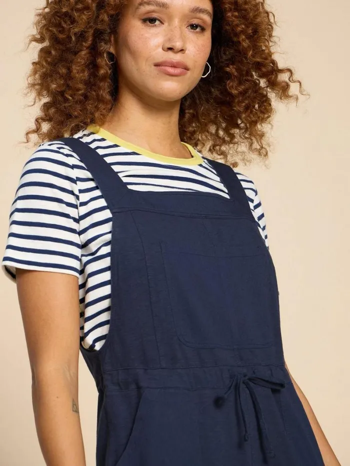 White Stuff DRESSES Daphne Jersey Dungaree French Navy 8211 Women White Stuff DRESSES Daphne Jersey Dungaree French Navy 8211 Women