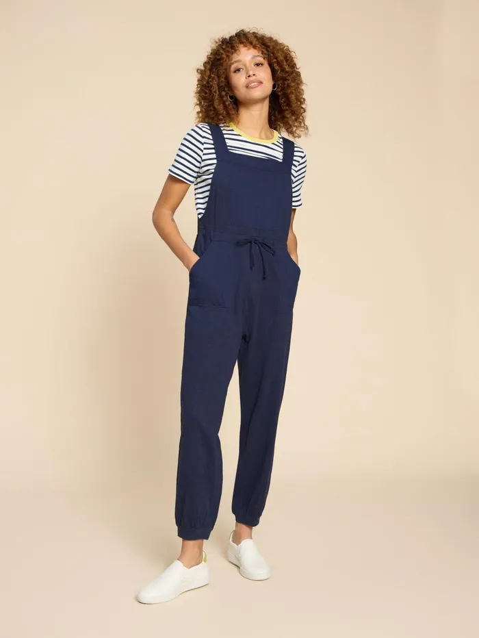 White Stuff DRESSES Daphne Jersey Dungaree French Navy 8211 Women White Stuff DRESSES Daphne Jersey Dungaree French Navy 8211 Women