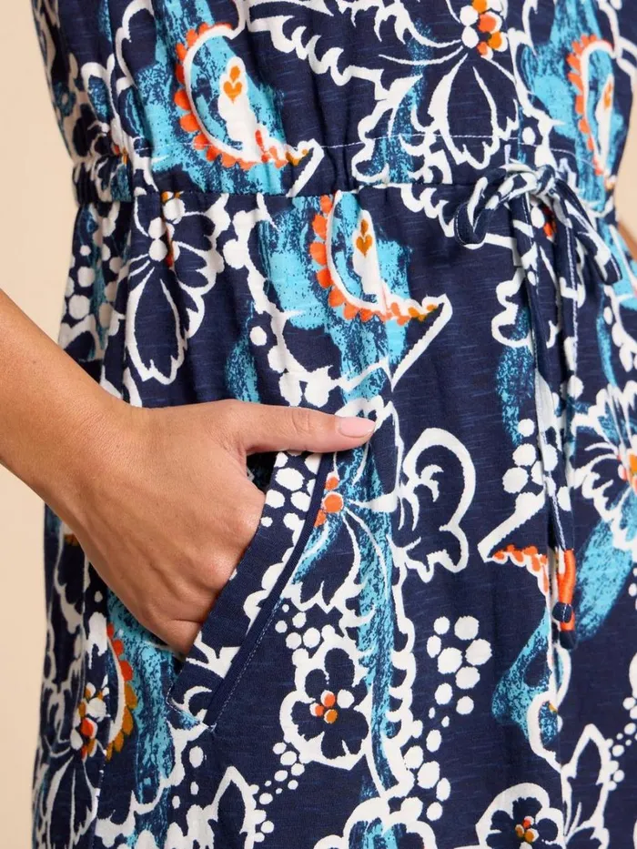 White Stuff DRESSES Heidi Dress Navy Multi 8211 Women White Stuff DRESSES Heidi Dress Navy Multi 8211 Women