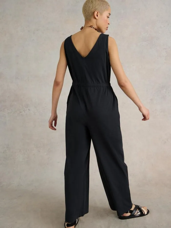White Stuff DRESSES Jasmine Jersey Jumpsuit Charcoal Grey 8211 Women White Stuff DRESSES Jasmine Jersey Jumpsuit Charcoal Grey 8211 Women