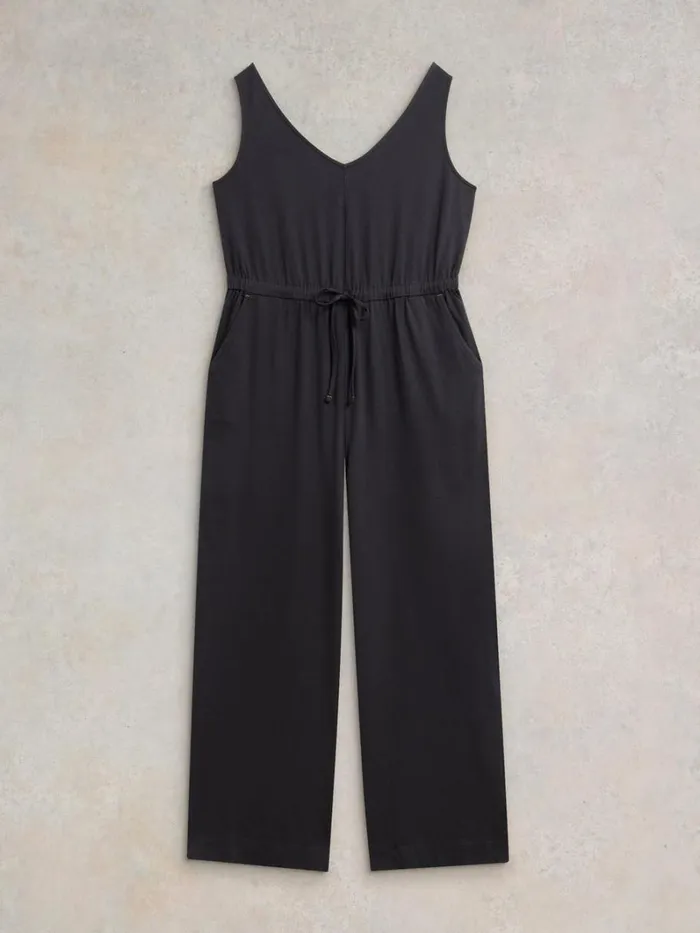 White Stuff DRESSES Jasmine Jersey Jumpsuit Charcoal Grey 8211 Women White Stuff DRESSES Jasmine Jersey Jumpsuit Charcoal Grey 8211 Women