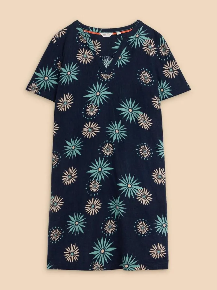 White Stuff DRESSES Lydia Shift Dress Navy Print 8211 Women White Stuff DRESSES Lydia Shift Dress Navy Print 8211 Women