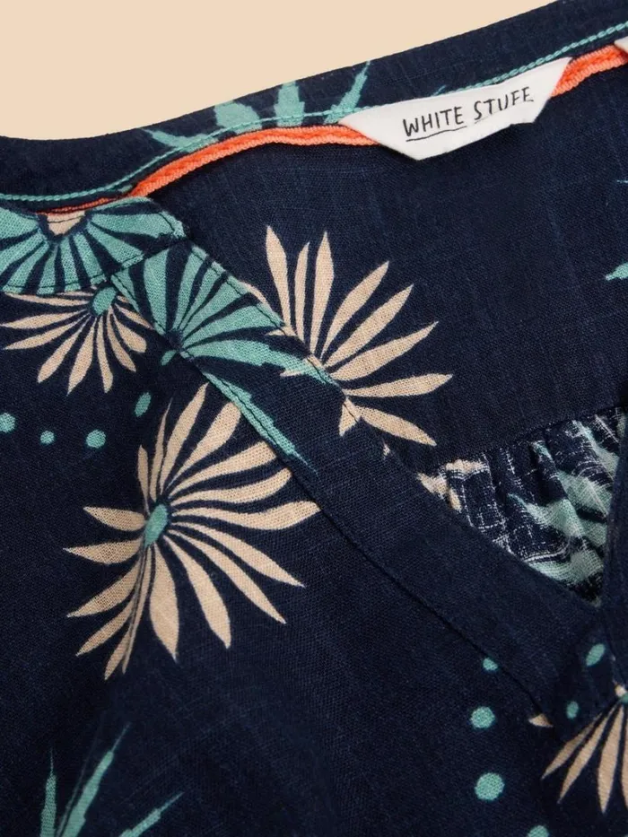 White Stuff DRESSES Lydia Shift Dress Navy Print 8211 Women White Stuff DRESSES Lydia Shift Dress Navy Print 8211 Women