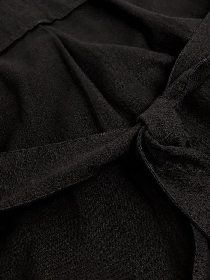 White Stuff DRESSES Marianne Linen Blend Dress Pure Black 8211 Women White Stuff DRESSES Marianne Linen Blend Dress Pure Black 8211 Women