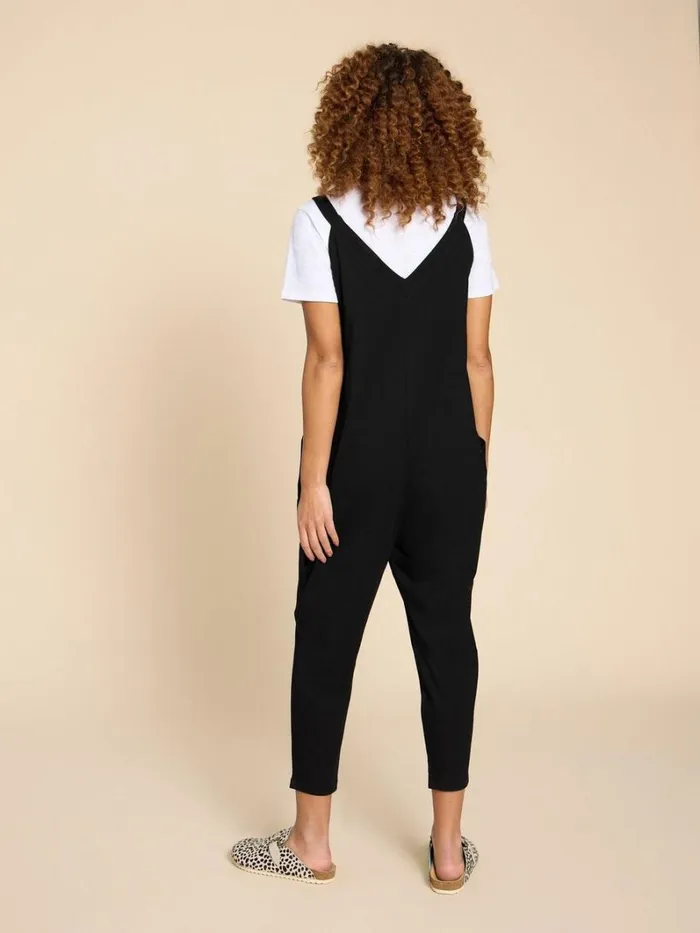 White Stuff DRESSES Selina Jersey Jumpsuit Pure Black 8211 Women White Stuff DRESSES Selina Jersey Jumpsuit Pure Black 8211 Women