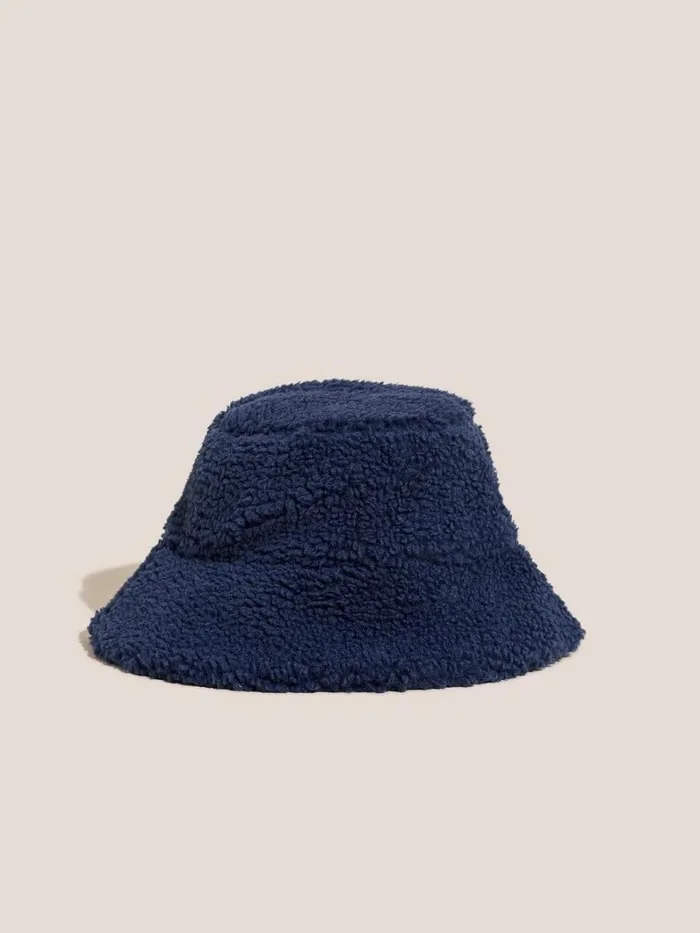 White Stuff HATS Borg Reversible Bucket Hat Dark Navy 8211 Women