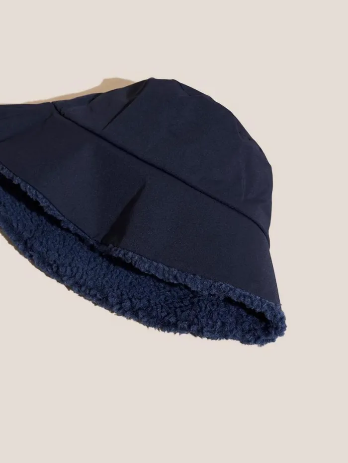White Stuff HATS Borg Reversible Bucket Hat Dark Navy 8211 Women White Stuff HATS Borg Reversible Bucket Hat Dark Navy 8211 Women