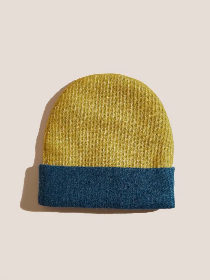 White Stuff HATS Reversible Colourblock Beanie Teal Multi 8211 Women White Stuff HATS Reversible Colourblock Beanie Teal Multi 8211 Women