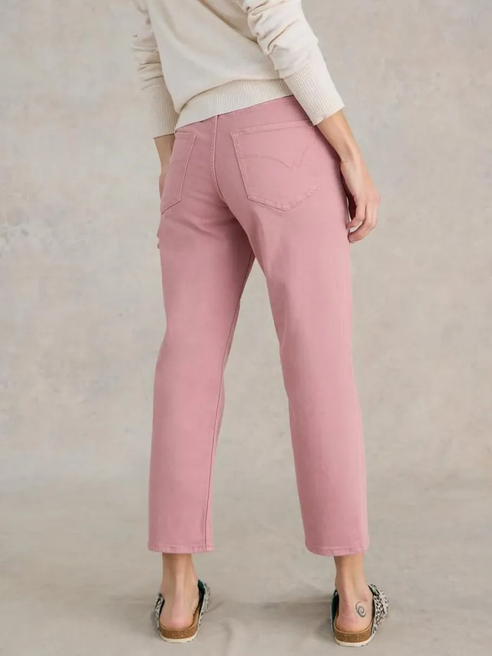 White Stuff JEANS Blake Straight Cropped Jean Dusty Pink 8211 Women White Stuff JEANS Blake Straight Cropped Jean Dusty Pink 8211 Women