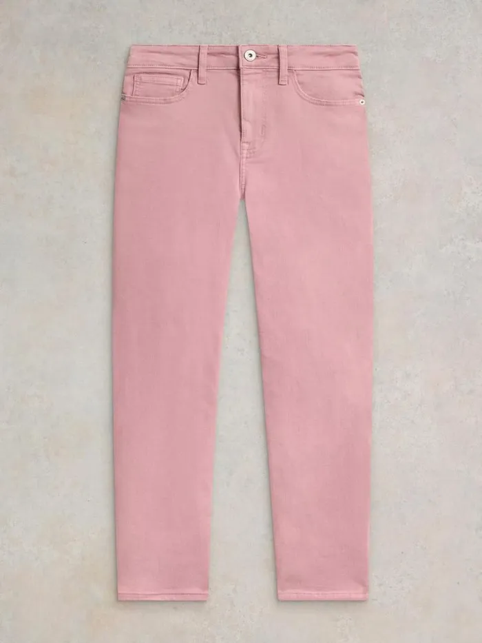White Stuff JEANS Blake Straight Cropped Jean Dusty Pink 8211 Women White Stuff JEANS Blake Straight Cropped Jean Dusty Pink 8211 Women