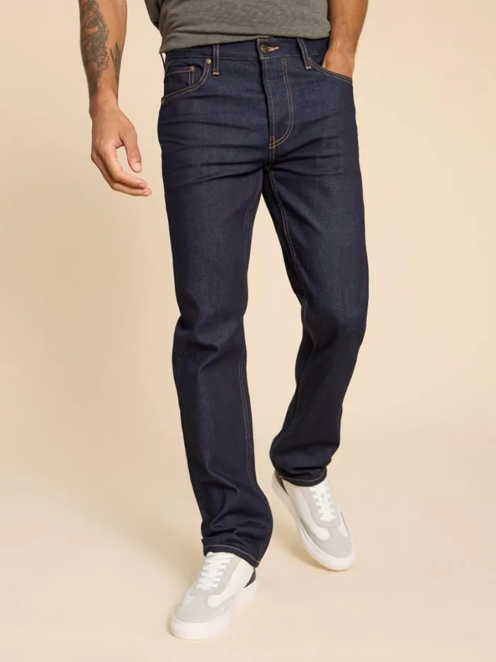 White Stuff JEANS Eastwood Straight Jean Dk Denim 8211 Men