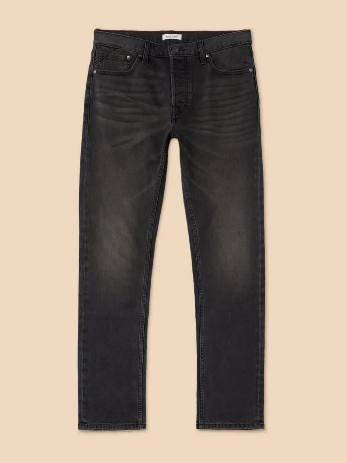 White Stuff JEANS Eastwood Straight Jean Washed Black 8211 Men White Stuff JEANS Eastwood Straight Jean Washed Black 8211 Men