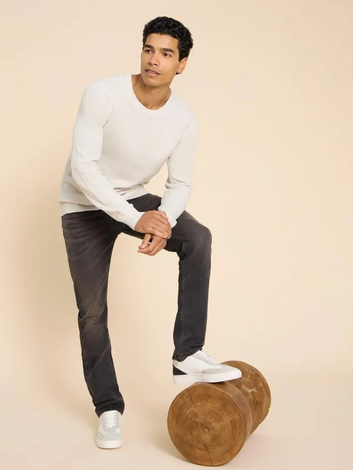 White Stuff JEANS Eastwood Straight Jean Washed Black 8211 Men White Stuff JEANS Eastwood Straight Jean Washed Black 8211 Men