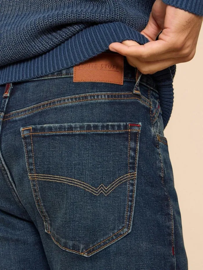 White Stuff JEANS Eastwood Straight Jean Zip Fly Dark Blue 8211 Men White Stuff JEANS Eastwood Straight Jean Zip Fly Dark Blue 8211 Men