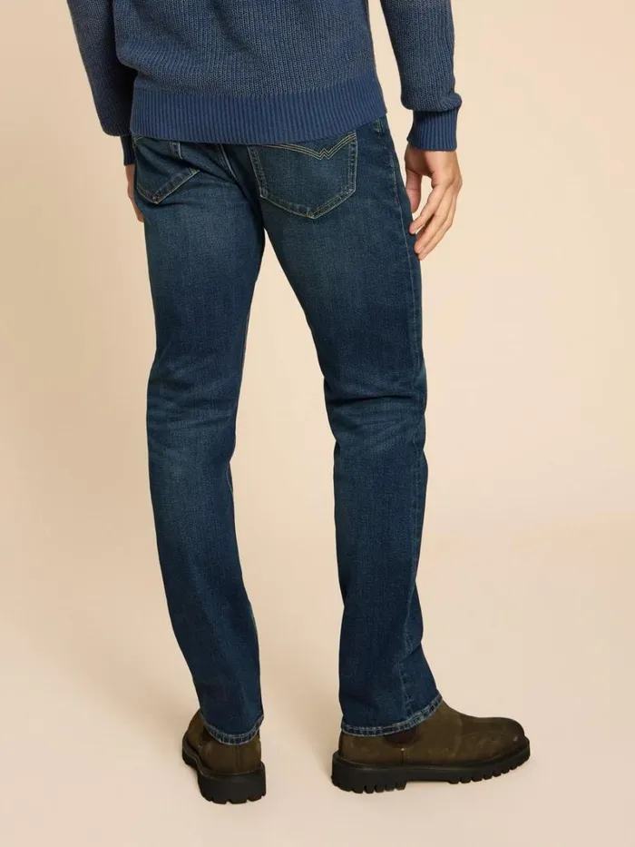 White Stuff JEANS Eastwood Straight Jean Zip Fly Dark Blue 8211 Men White Stuff JEANS Eastwood Straight Jean Zip Fly Dark Blue 8211 Men