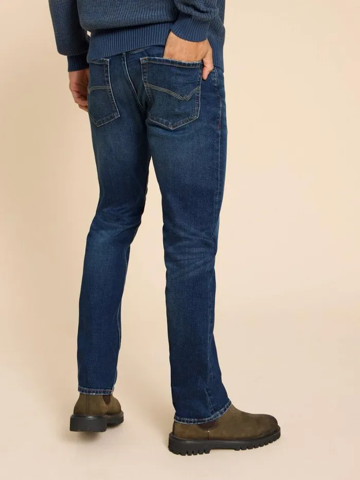 White Stuff JEANS Eastwood Straight Jean Zip Fly Mid Denim 8211 Men White Stuff JEANS Eastwood Straight Jean Zip Fly Mid Denim 8211 Men