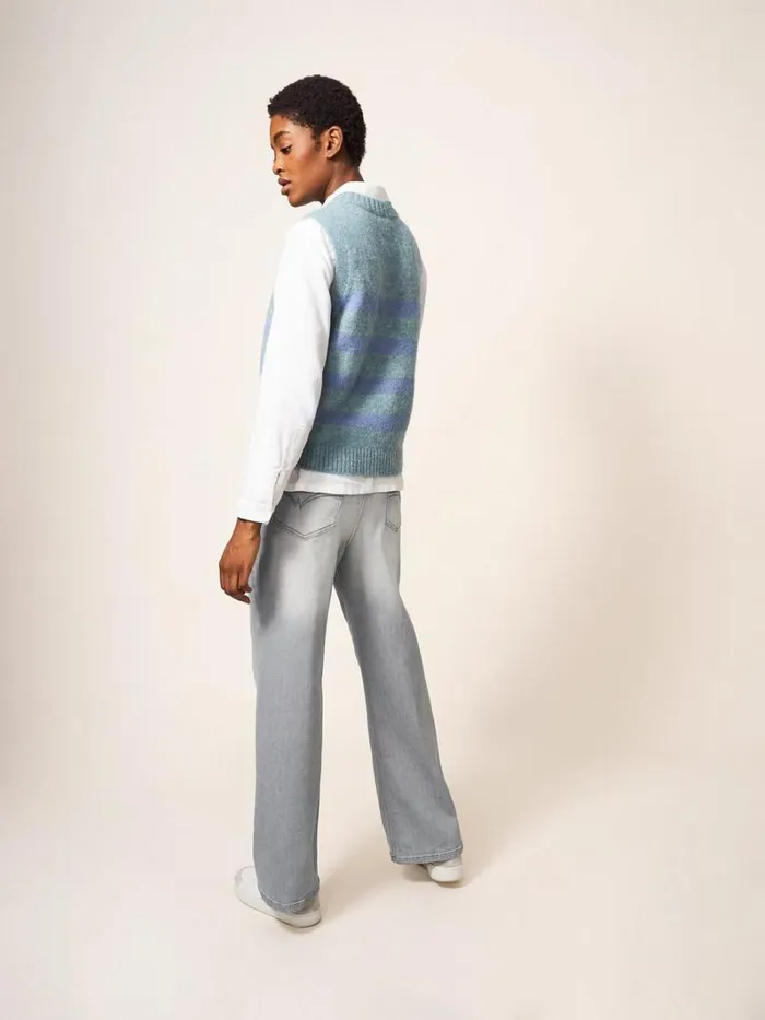 White Stuff JEANS Heidi Wide Leg Jean Light Grey 8211 Women White Stuff JEANS Heidi Wide Leg Jean Light Grey 8211 Women
