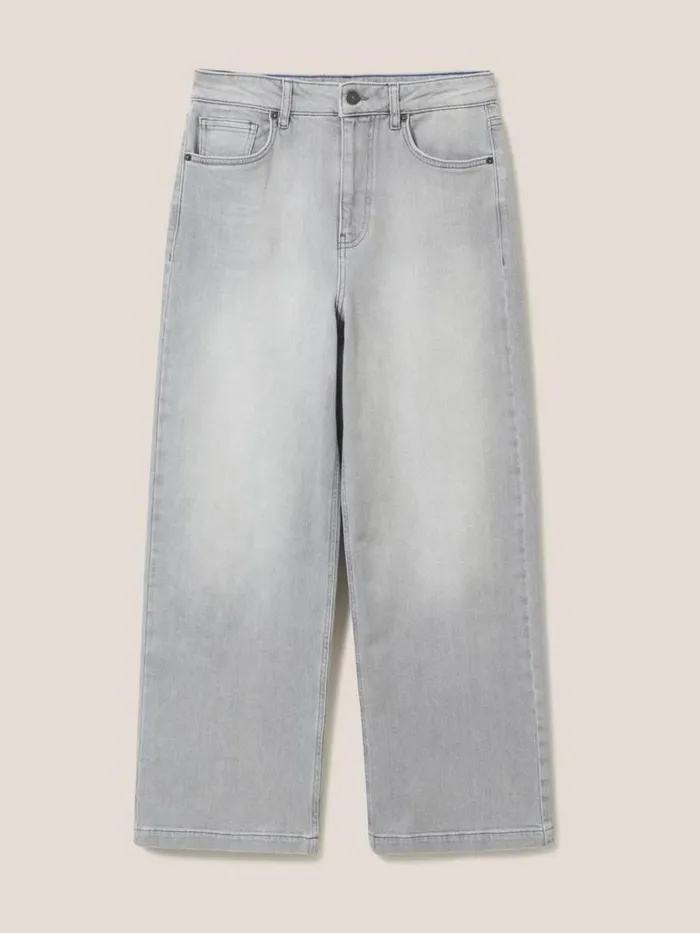White Stuff JEANS Heidi Wide Leg Jean Light Grey 8211 Women White Stuff JEANS Heidi Wide Leg Jean Light Grey 8211 Women