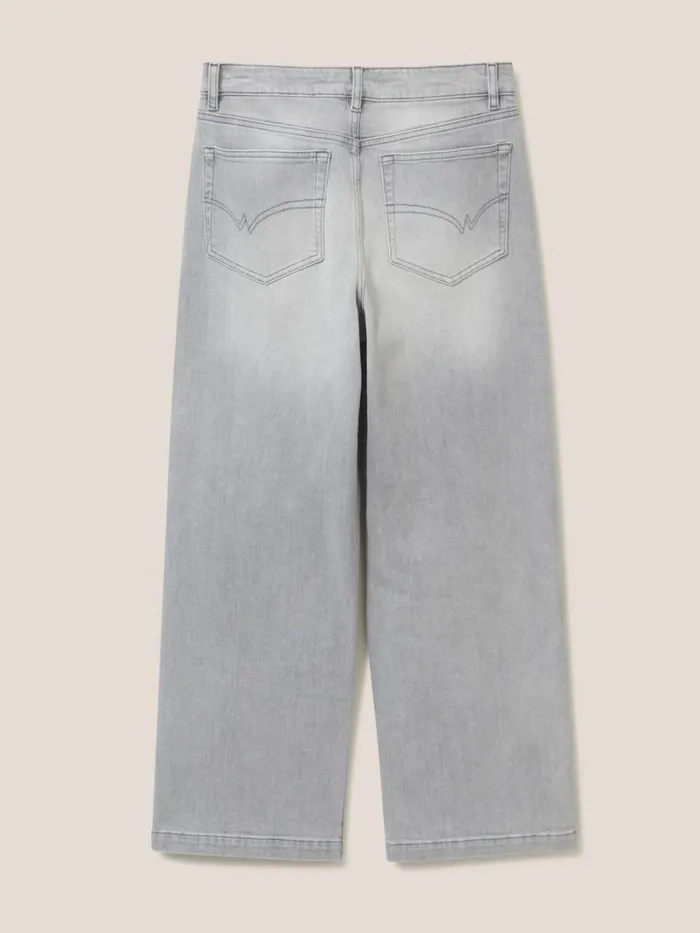 White Stuff JEANS Heidi Wide Leg Jean Light Grey 8211 Women White Stuff JEANS Heidi Wide Leg Jean Light Grey 8211 Women