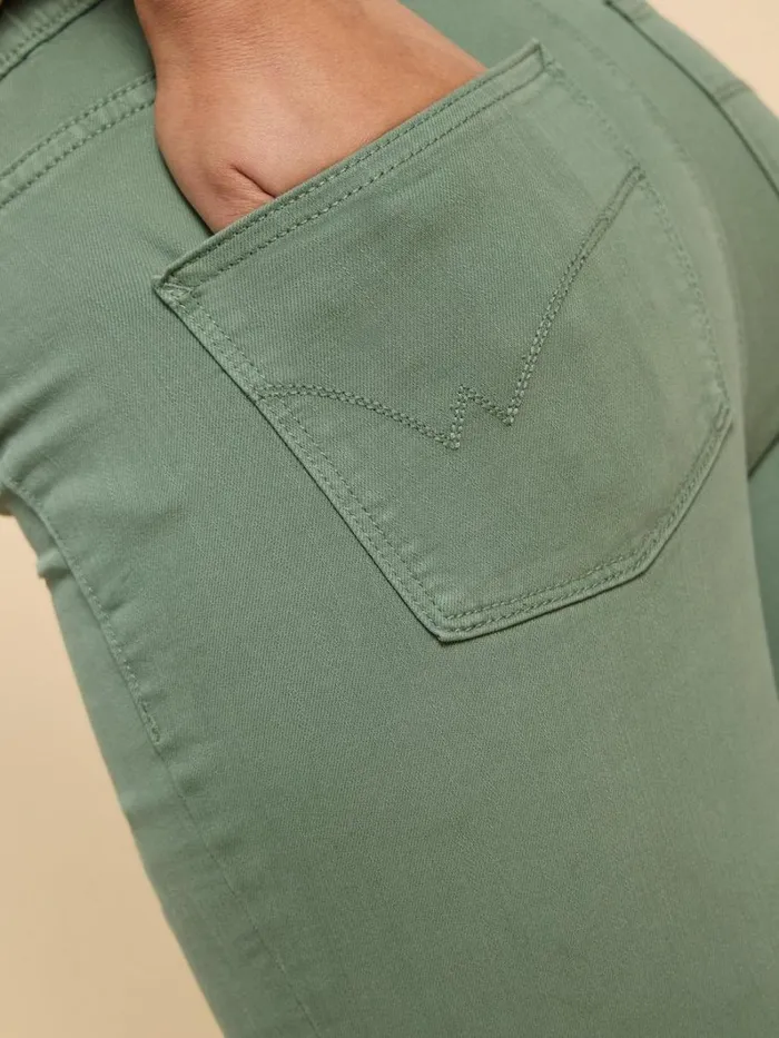White Stuff JEANS Janey Cotton Cropped Jegging Mid Green 8211 Women White Stuff JEANS Janey Cotton Cropped Jegging Mid Green 8211 Women